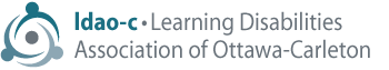 LDAO-C Learning Disabilities Association of Ottawa-Carleton Logo